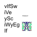 Cover of album vIfSw iVe ySc iWyEgIf by THEDEAT