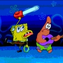 Cover of album The Best Music in The Deep Blue Sea: SpongeBob Squarepants Music by biggiemoist