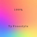 Cover of album 100% (EP) by Ty Freestyle