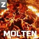 Cover of album Molten by Zux