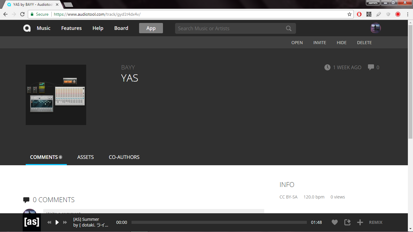Message Board Help How Do I Invite Someone To Collaborate Audiotool Free Music Software Make Music Online In Your Browser