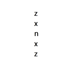 Cover of track zxnxz by okin