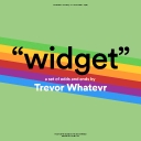 Cover of album "widget" by Trevor Whatevr