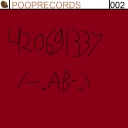 Cover of album 420691337 - /-.AB-_\ (PR002) by Poop Records