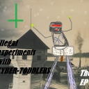 Cover of album illegal experiments with cyber-toddlers. the EP  by JonB